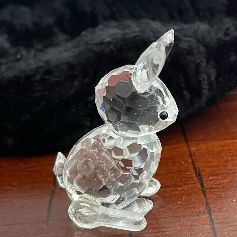 Swarovski crystal bunny